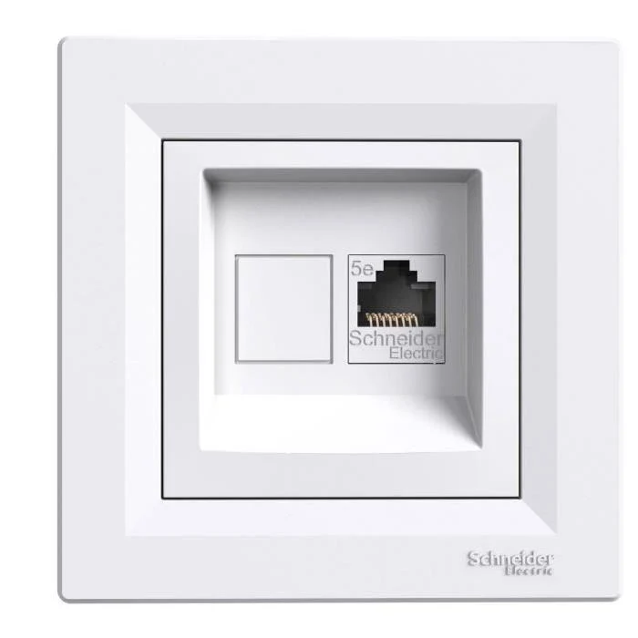 Prise de courant RJ45 Asfora - Schneider