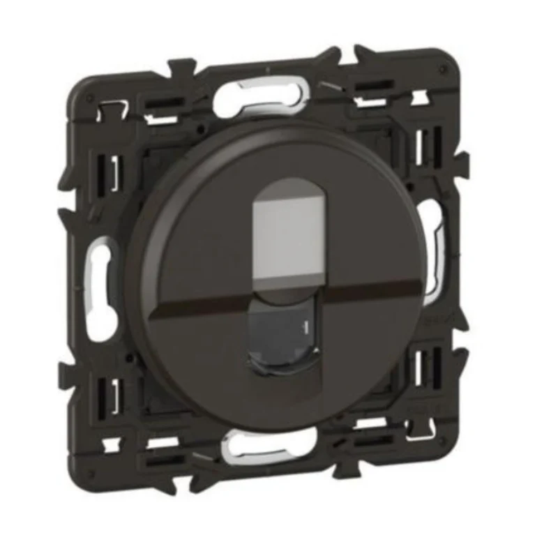 Prise RJ45 Céliane Catégorie 6 FTP - enjoliveur +support - Legrand