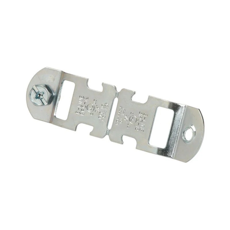 CONDUIT CLAMP 3/4" EMT-RIG BREAK-APART /PAIR ZN PLATED