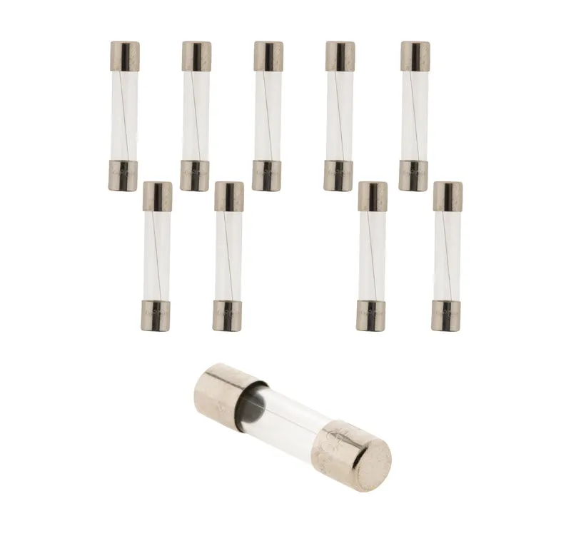 Lot de 30 fusibles en verre 6,3x32 1A - Zenitech