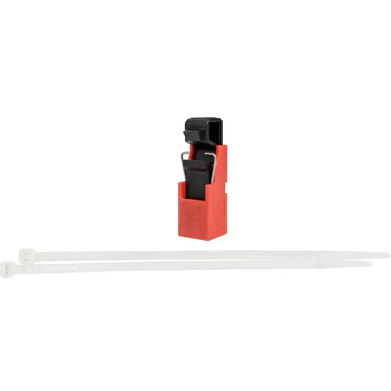 LOCKOUT FOR BREAKER SWITCHES WITH HOLES EACH