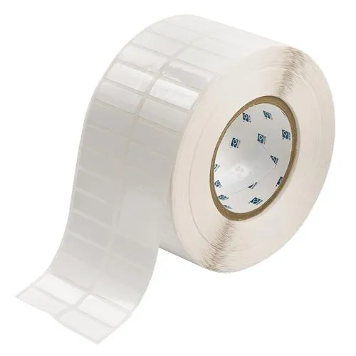 LABEL POLYESTER 0.50X1.50" 1000/ROLL WHITE