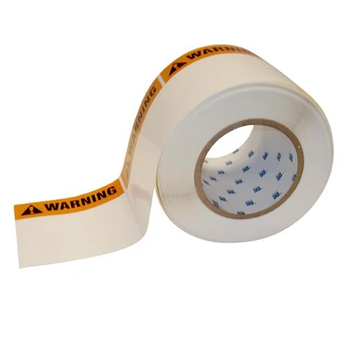 LABEL POLYESTER 4.00X4.00" "WARNING ARC FLASH" 500/ROLL