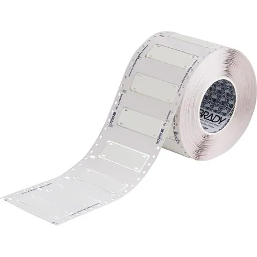 WIRE MARKER POLYURETHANE 3X1" 1000-TAG/ROLL WHITE