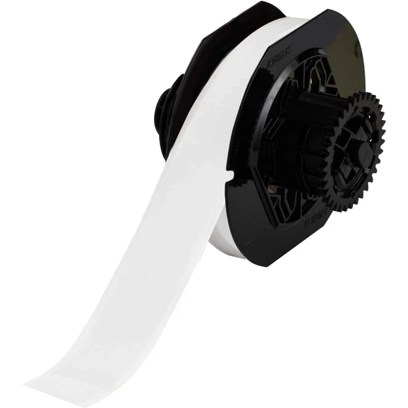 LABEL VINYL 1.25"X100' ROLL WHITE