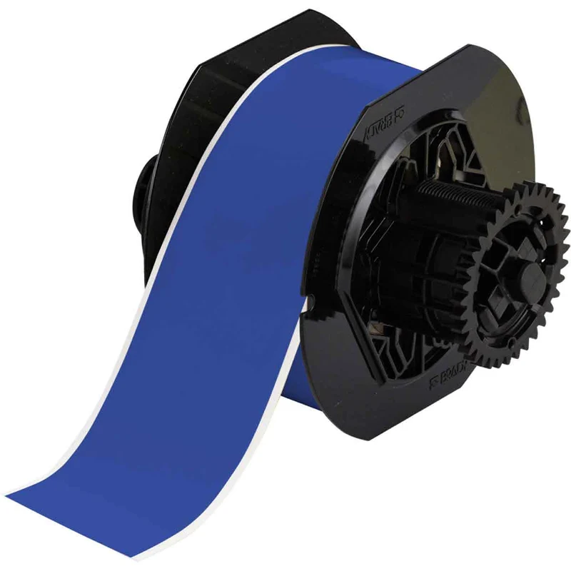 LABEL VINYL 2.25"X100' ROLL BLUE