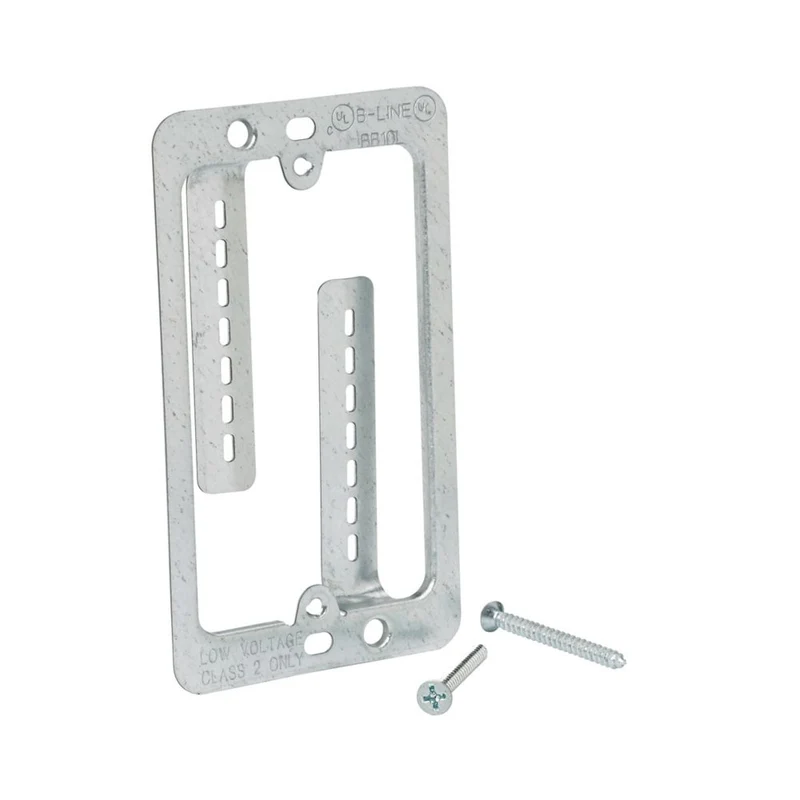BOX MTG BRACKET 1G COVER PLATE PRE-GALV.