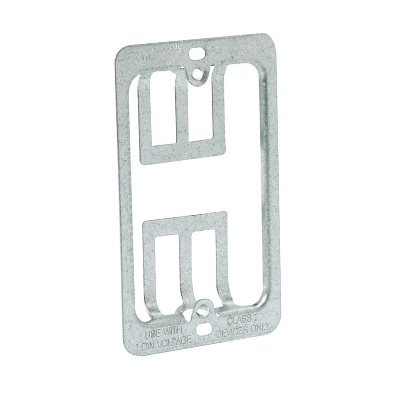 BOX MTG BRACKET 1G COVER PLATE PRE-GALV.