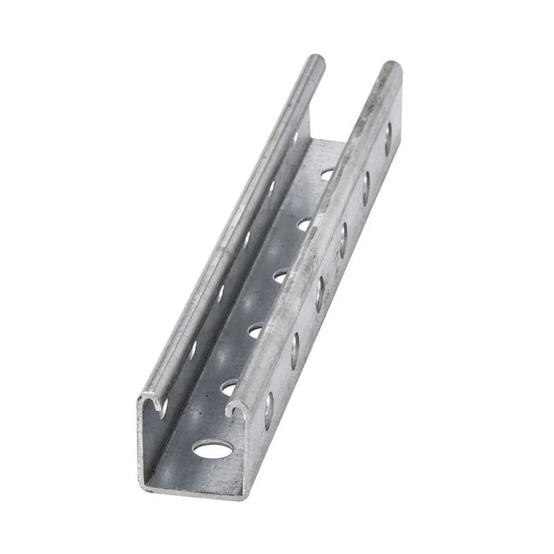 CHANNEL THRU PRE-GALVANIZED 10' 1-5/8" X 1-5/8"