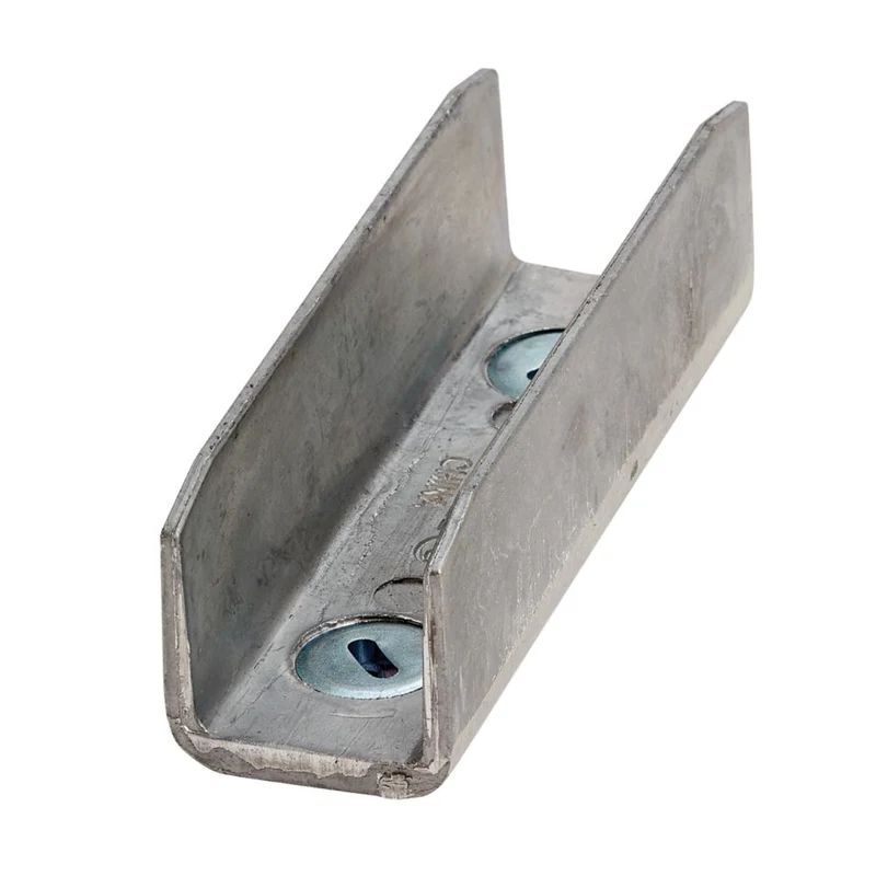 FITTING CHANNEL STRAIGHT JOINER FOR 1-5/8"X1-5/8" ZINC