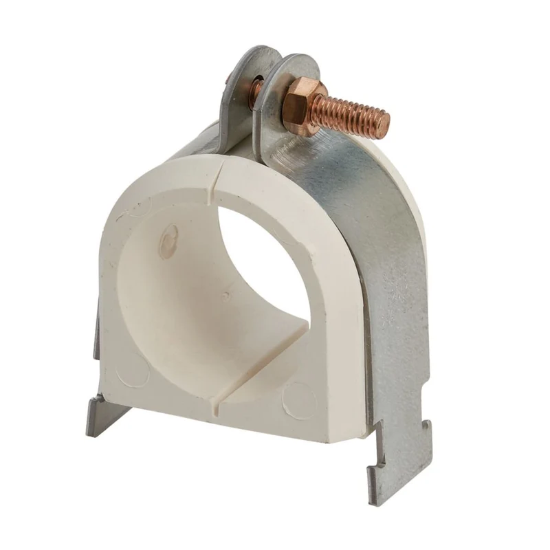 CLAMP KIT 1" CABLE HOLE DIA. & PIPE STRAP 2-3/16" W