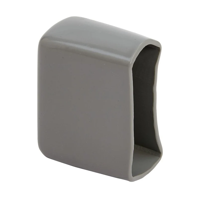 CHANNEL END CAP FOR 13/16X 1-5/8" PLASTIC WHITE