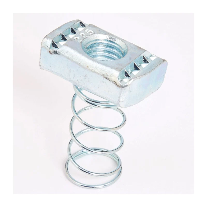 SPRING NUT 5/16"-18 ZINC PLATED