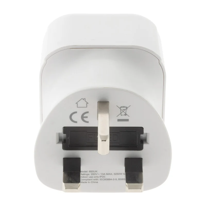 Adaptateur voyage France/UE - Angleterre/UK Zenitech