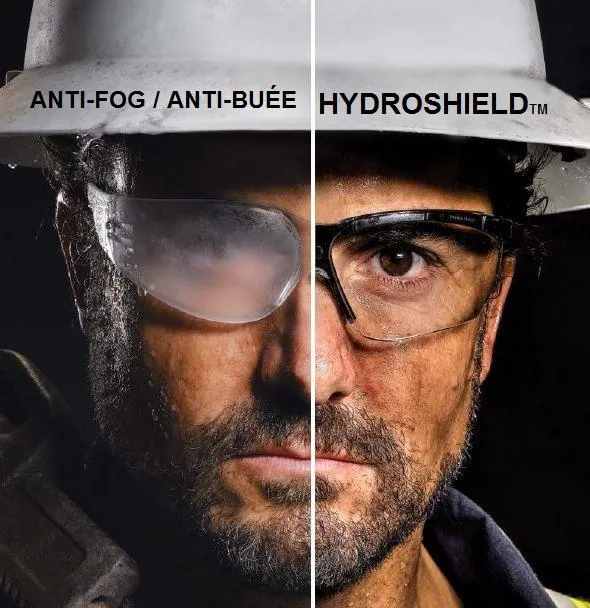 SAFETY GLASSES ADAPTEC BLACK FRAME SMOKED HS LENS