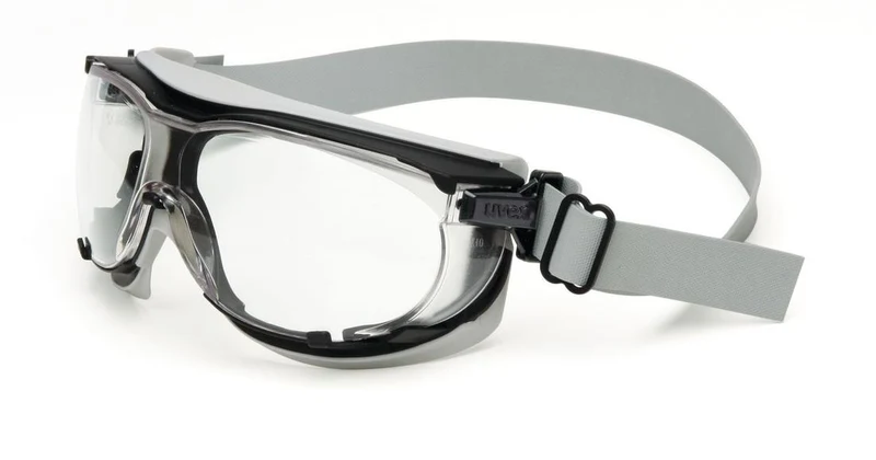 GOGGLES CARBONVISION BLACK/GRAY FRAME CLEAR LENS