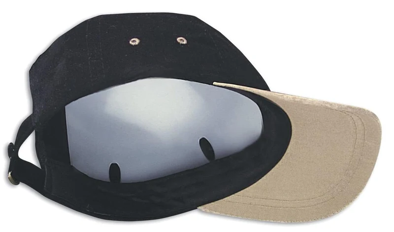 PROTECTIVE SHELL INSERT FOR BASEBALL CAP WHITE