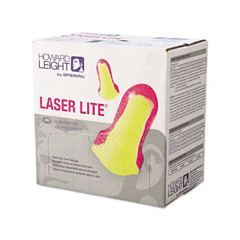 EARPLUG LASER LITE UNCORDED POLYBAG NRR 32