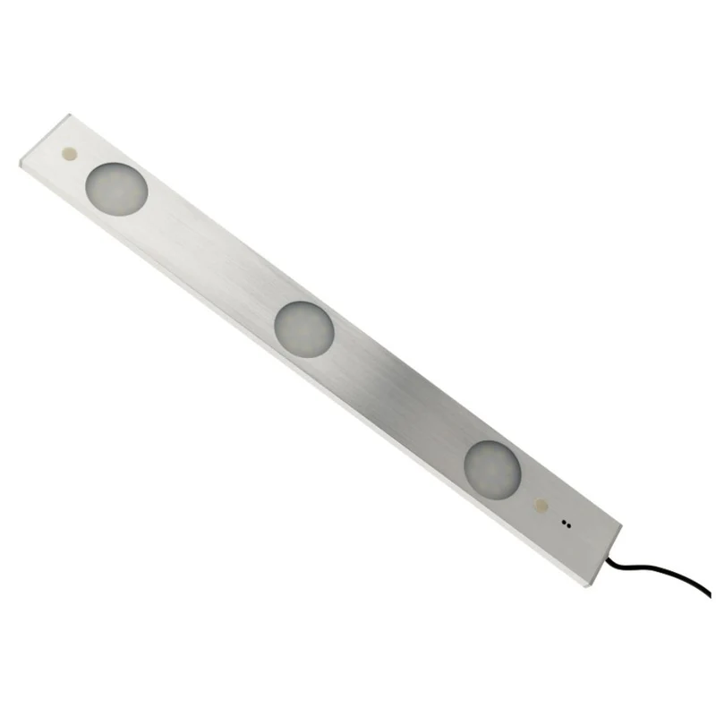 Réglette LED ultraplate 3 spots + détecteur de mouvement - Zenitech