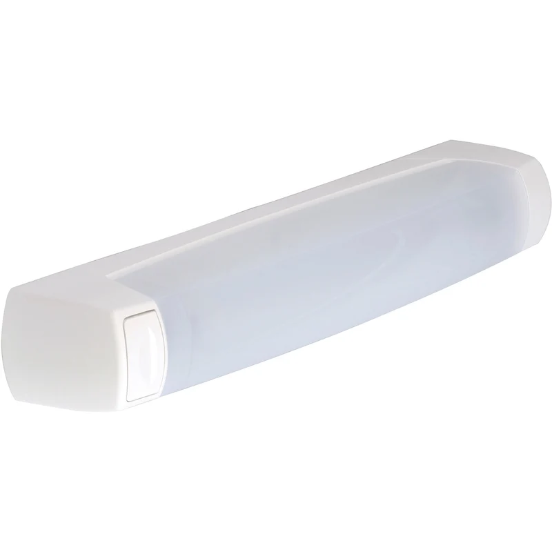 Réglette type linolite équipée d'une platine LED 11W avec interrupteur intégré - Lébénoïd