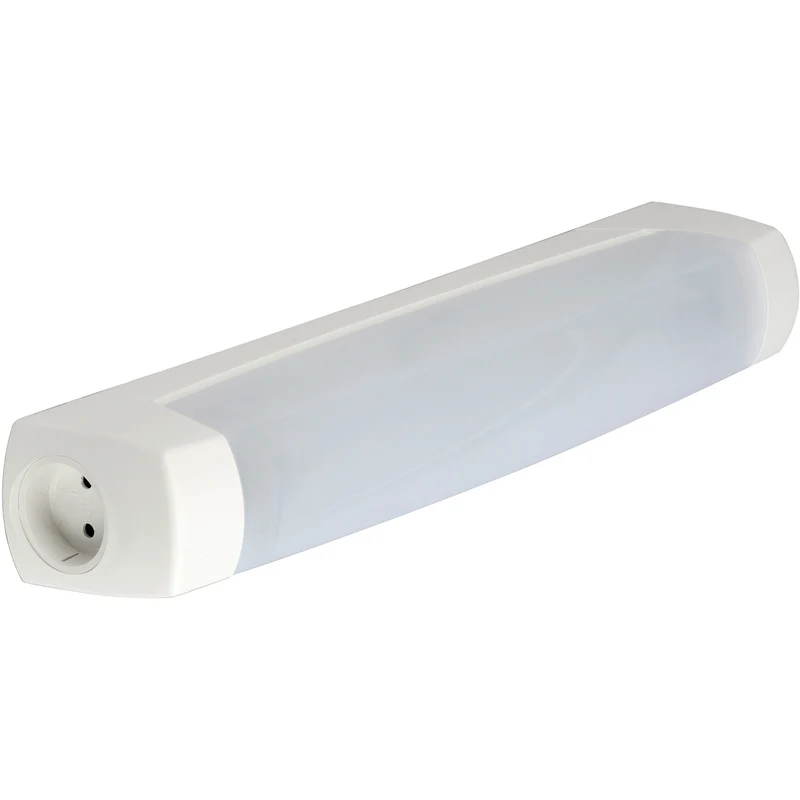 Réglette LED Eo S19 400lm 3000K PC 20VA - Blanc - Lébénoïd