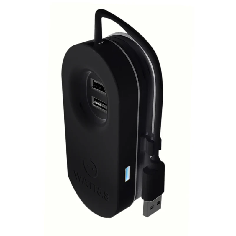 Chargeur de voiture USB - ultra rapide - Watt and Co
