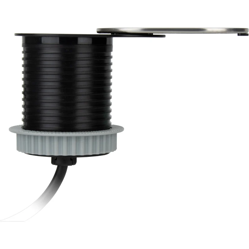 Bloc encastrable Gliss Ø60mm USB A+C + 3 bagues adaptation - Otio
