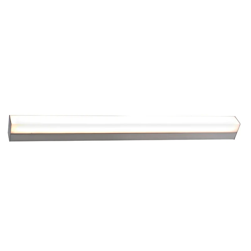 Réglette spéciale Salle de Bains IP44 (90cm 18W 1410lm 4000K) Chrome - Voltman