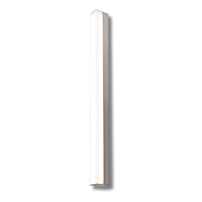 Plafonnier Salle de Bain IP44 (60cm 12W 950lm 4000K) Chrome - Voltman