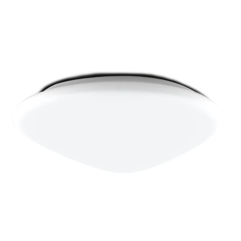 Plafonnier spécial Salle de Bains IP44 (21cm 12W 960lm 4000K) - Blanc - Voltman