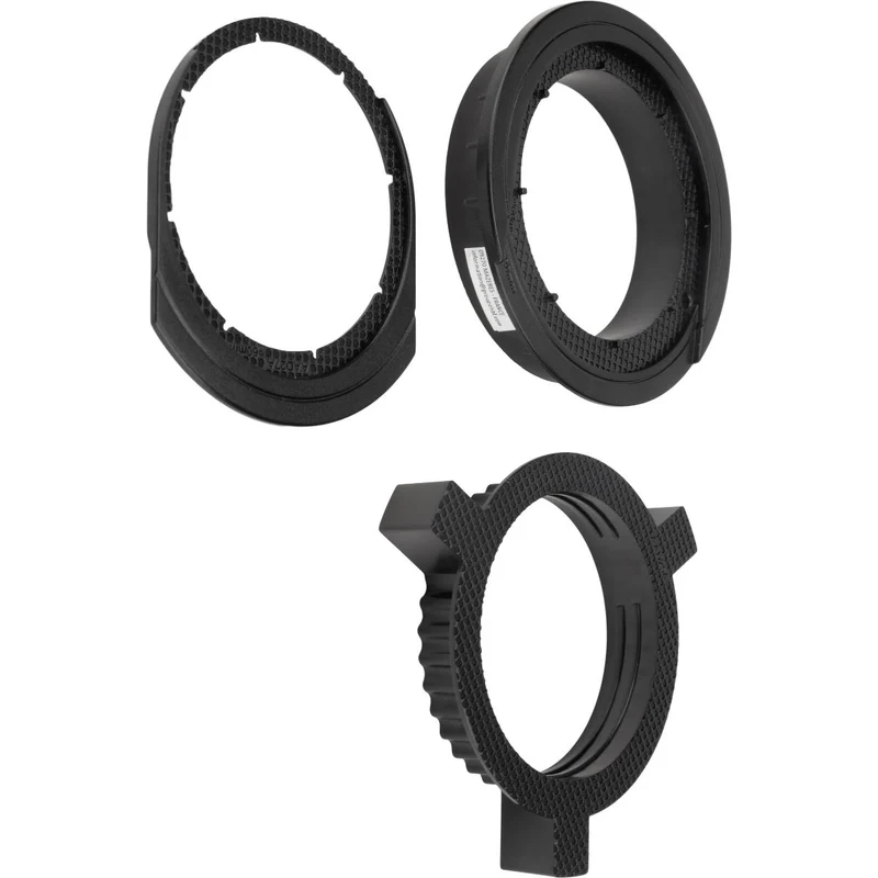 Kit de 3 bagues d'adaptation blocs encastrés Ø60/80mm - Otio