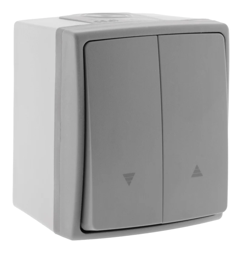 Double interrupteur volets roulants Orok IP55 - Zenitech