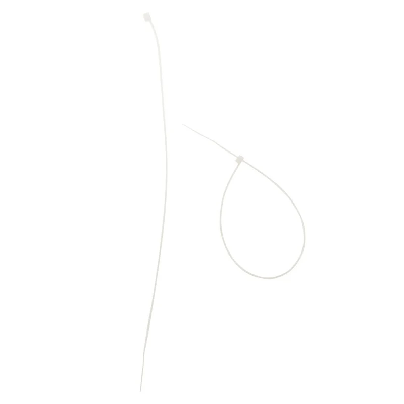 Lot de 20 colliers câblage 3,6x 300mm - Transparents - Zenitech