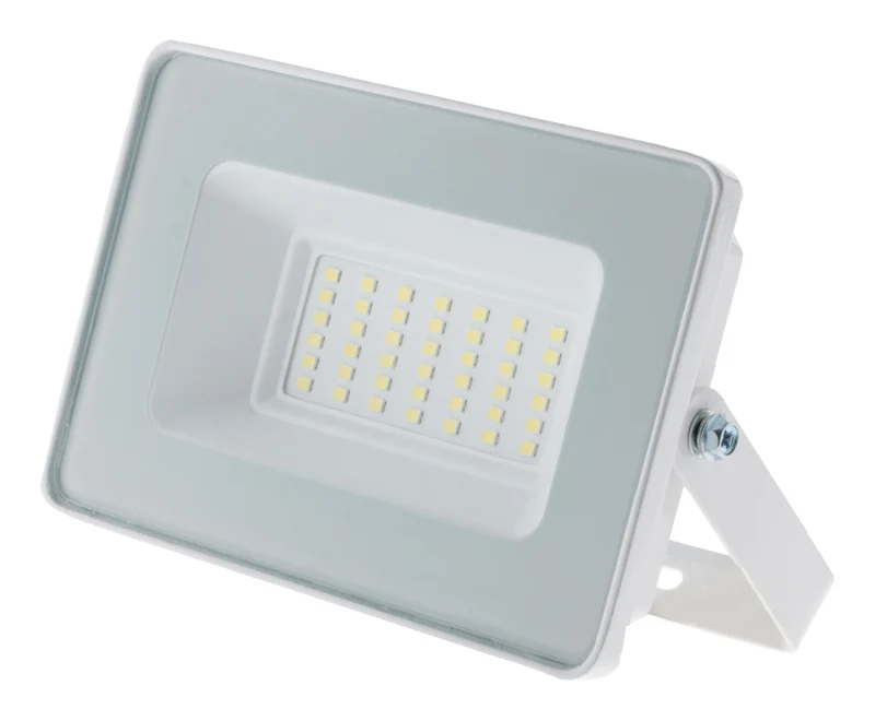 Projecteur LED de chantier étanche - 30W 3000lm IP65 6500K - Blanc - Zenitech