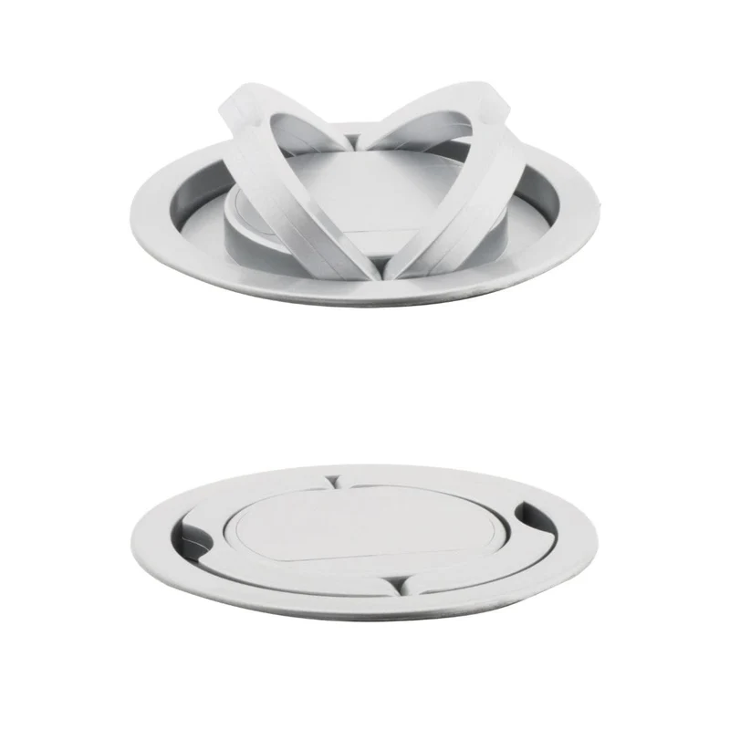 Multiprise encastrable 4 prises Schuko 16A - Noir - Otio