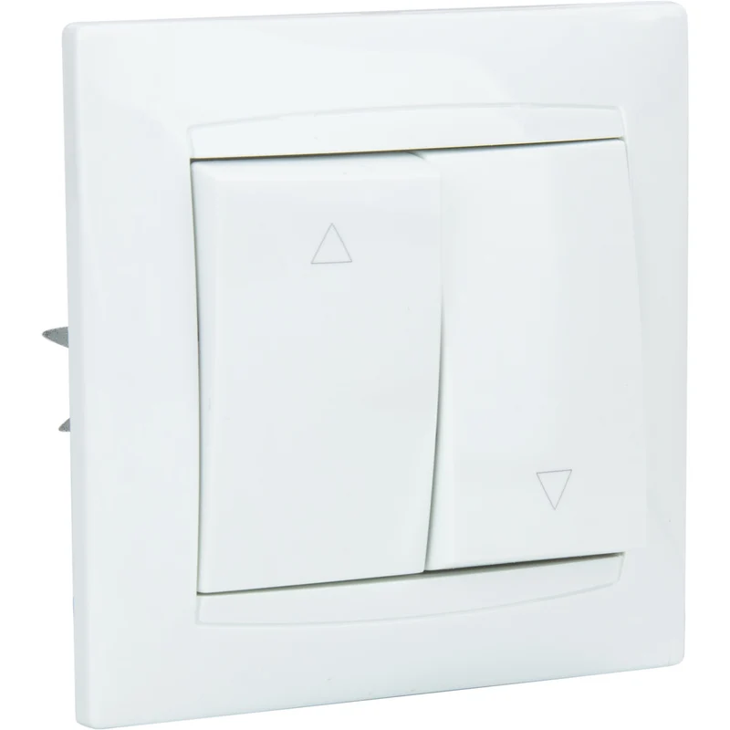 Commande volets roulants Zyna - Blanc - Zenitech