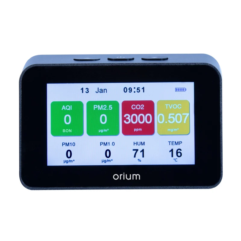 Mesureur de qualité de l'air intérieur Quaelis 34 - Orium