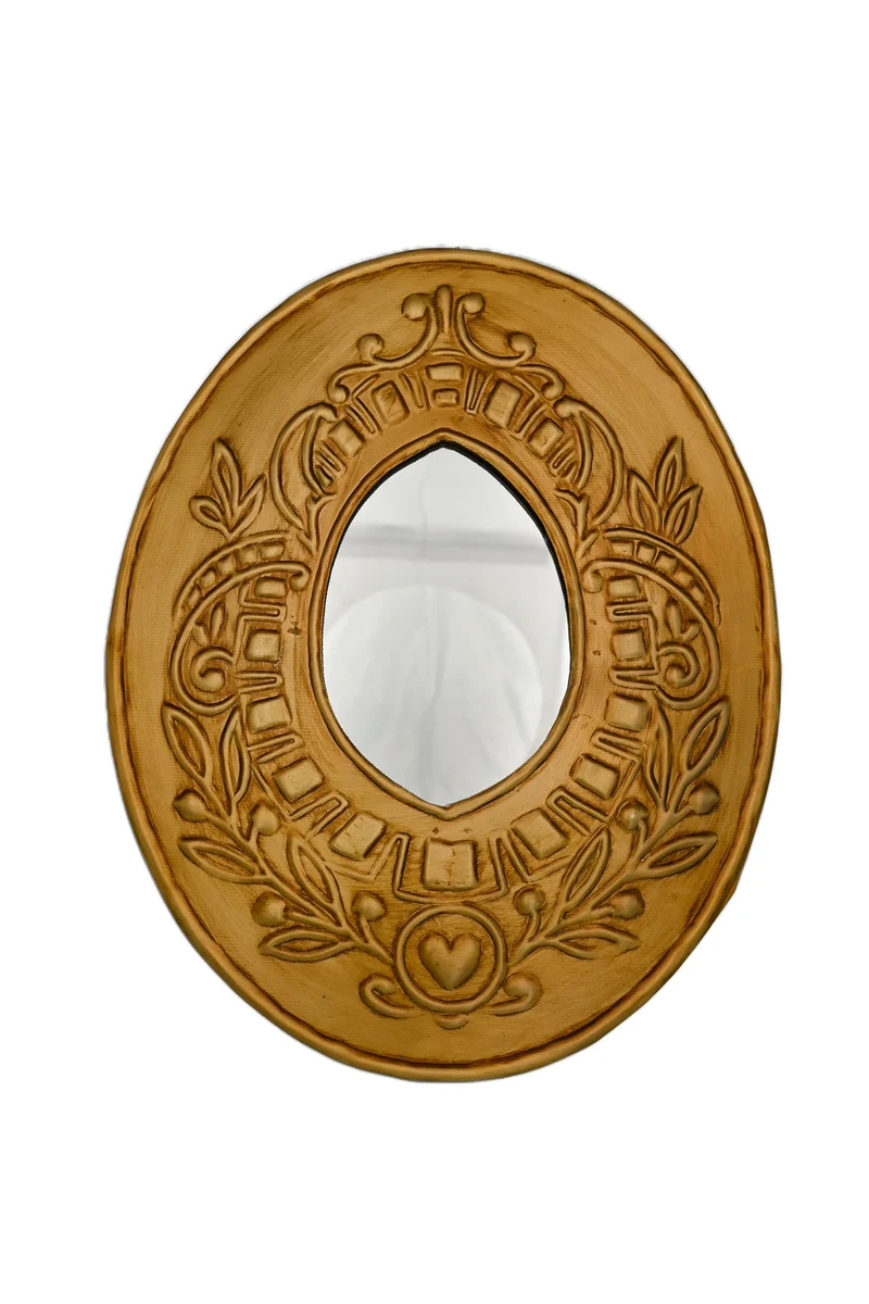 Miroir doré cœur Romance - Boncoeurs