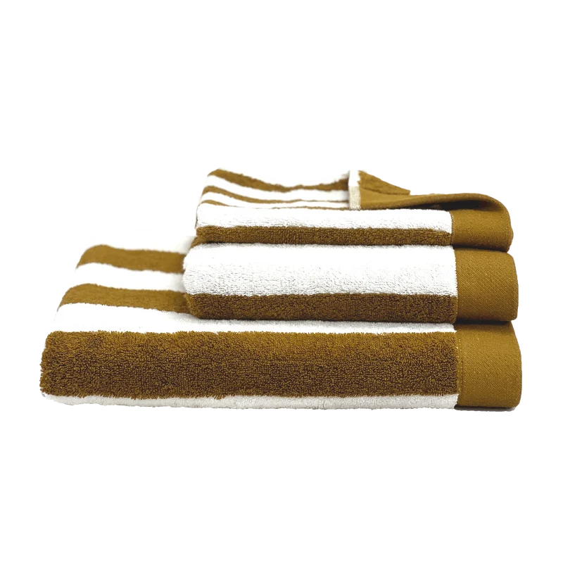 Serviette d'invité en éponge, modèle Santorini - Haomy