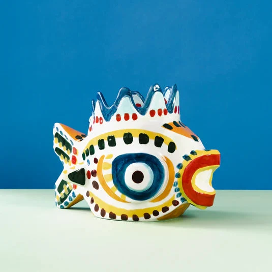 Vase poisson Sicily du chef Ottolenghi - Serax
