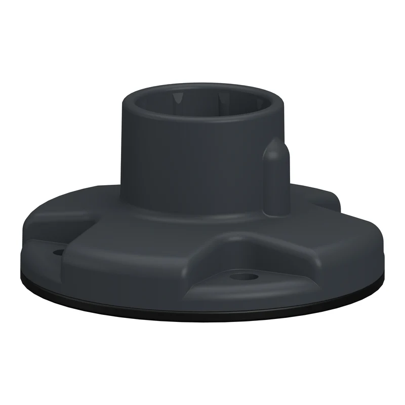 Universal mounting accessory, Harmony XV4/XV6/XVB7 modular tower light, metal fixing plate, black