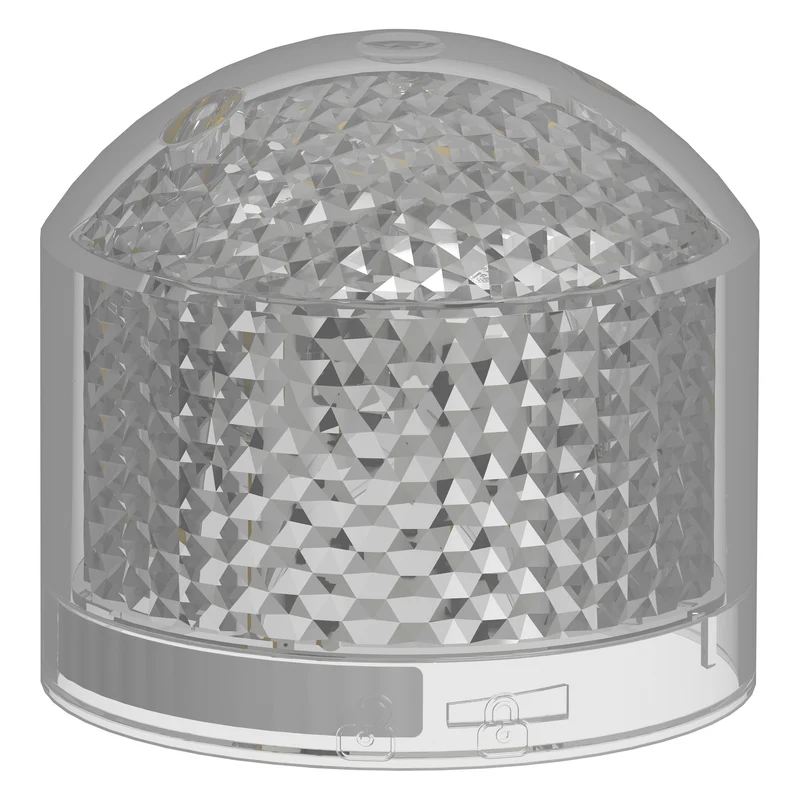 Beacon lens light module, Harmony XVB7 Modular Tower Light, white, Ø70mm, steady, coloured lens