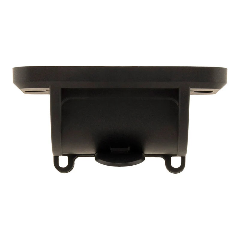 Support mural pour enrouleur de jardin entraxe 80mm - Noir - Zenitech