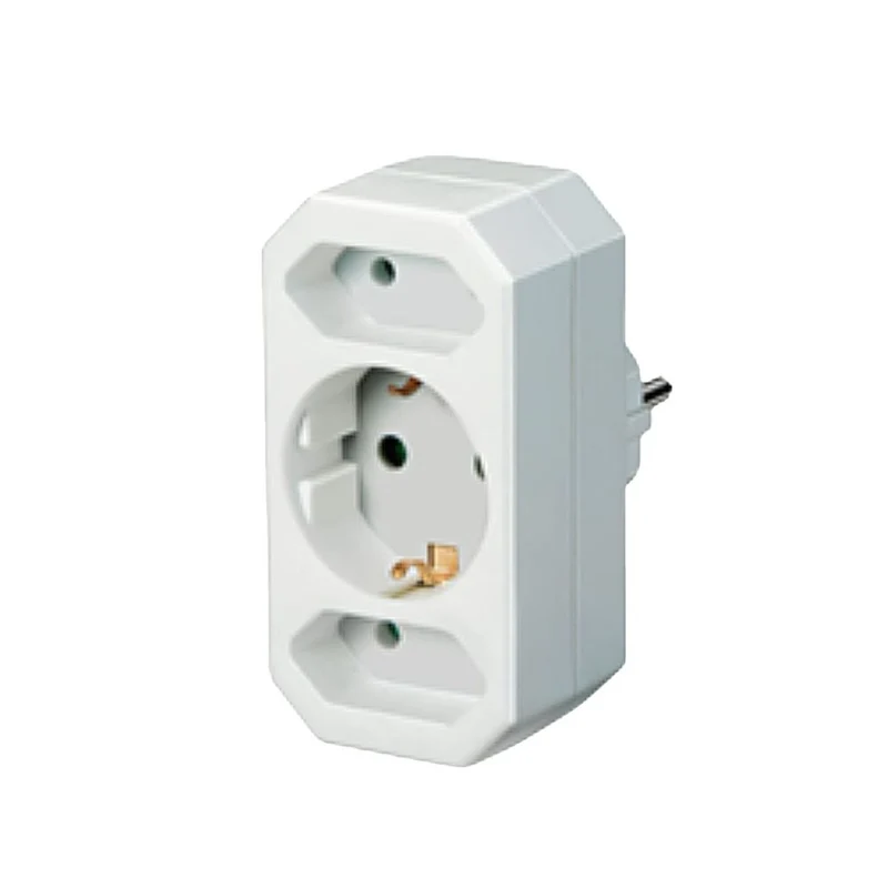 Triplite Schuko 2x2,5A + 1x16A - Blanc - Zenitech