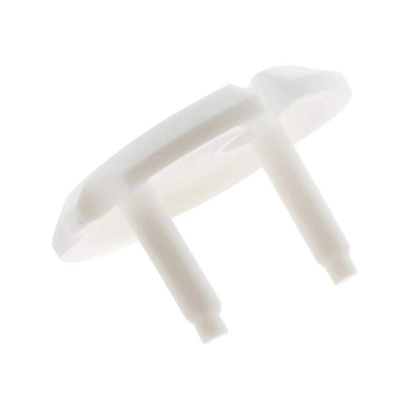 Lot de 3 caches prises 2 P+T + clef - Blanc - Zenitech