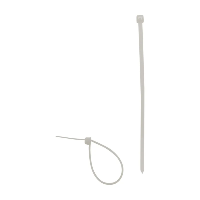 Lot de 20 colliers de câblage 2,5x 150mm Transparents - Zenitech
