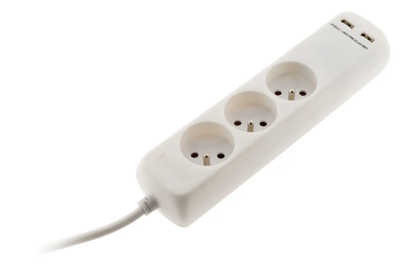 Bloc prises 16A 2P+T avec 2 USB - Zenitech