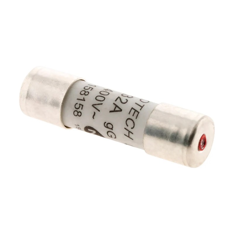 Lot de 3 fusibles céramique 10,3x 38 - 32A avec voyant NF - Zenitech