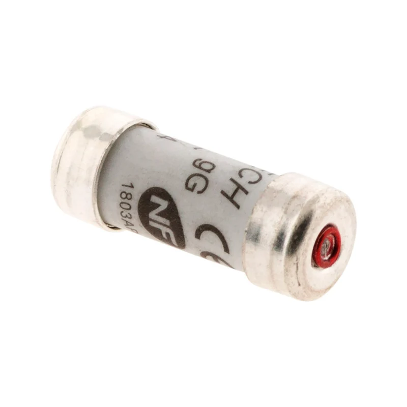 Lot de 3 fusibles 8,5x 23 - 10A avec voyant NF - Zenitech