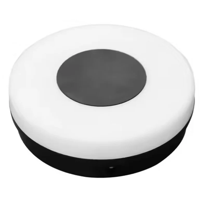 Hublot LED rond étanche - 12W 840lm 4000K IP65 - Mur/Plafond - Anthracite - Zenitech